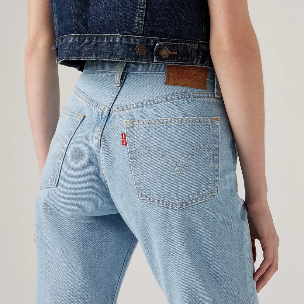 Levi's Light Blue Straight Leg Women's Jeans